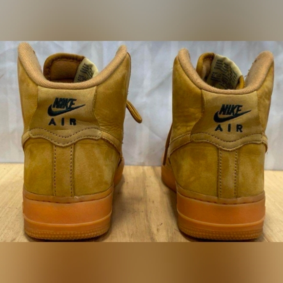 Nike Air Force 1 High 07 LV8 Flax Wheat GS Size 7.5 No Insoles W/Box MSRP $240 - Picture 4 of 7